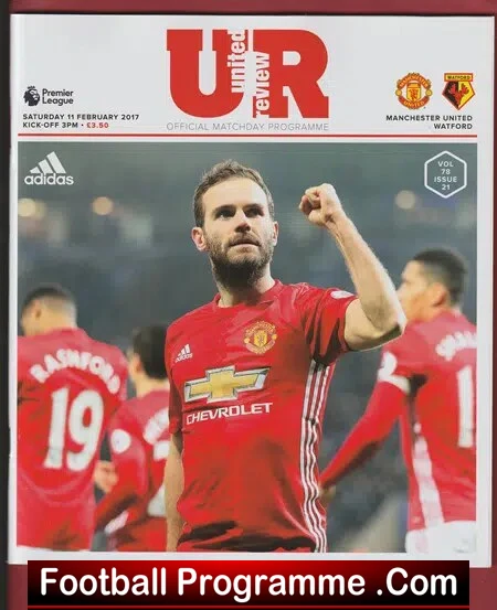 Manchester United v Watford 2017