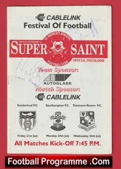Southampton Football Tournament 1995 – Multi SIGNED