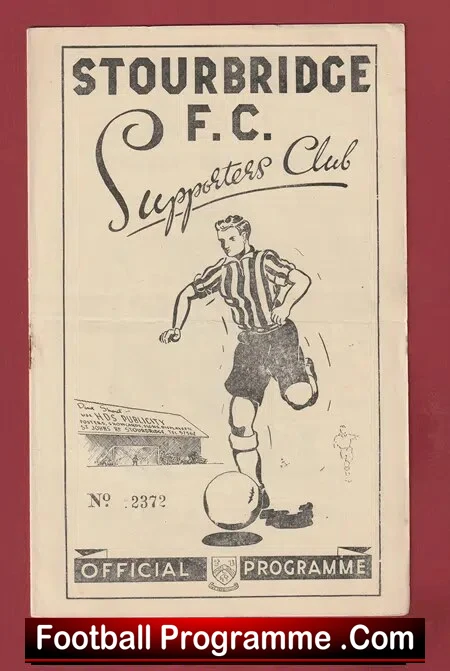 Stourbridge v Bedworth Town 1949 – 1940s