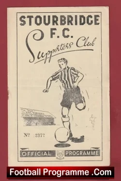 Stourbridge v Bedworth Town 1949 – 1940s