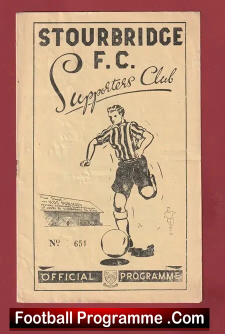 Stourbridge v Nuneaton Borough 1949 – 1940’s