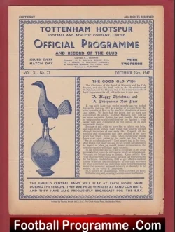 Tottenham Hotspur v Chesterfield 1947 – 1940s