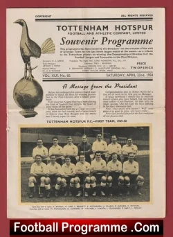 Tottenham Hotspur v Grimsby Town 1950