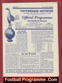 Tottenham Hotspur v Manchester City 1951
