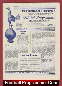 Tottenham Hotspur v Manchester United 1952 – Man United