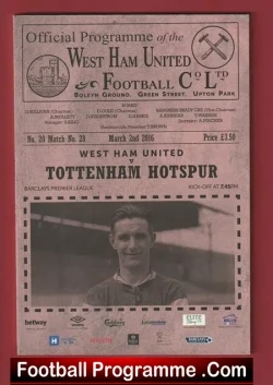 West Ham United v Tottenham 2016 – Last Season Upton Park