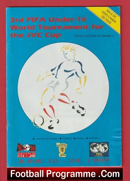 World Tournament Under 16 at Aberdeen 1989