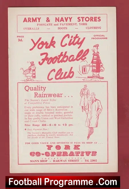 York City v Newport County 1960