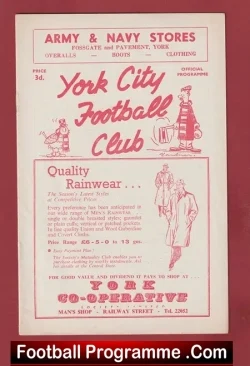 York City v Newport County 1960