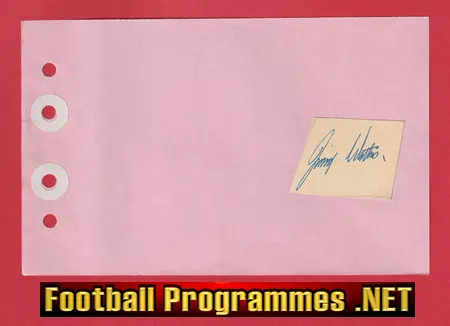 Misc 9 ? - Heart Of Midlothian Hearts Signed Autograph