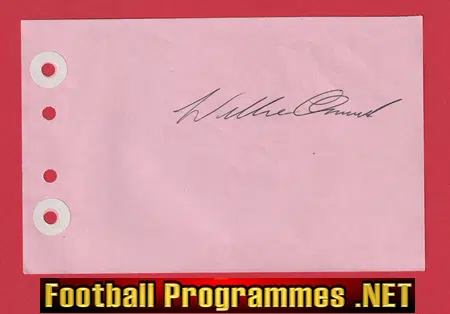 William C…? – Heart Of Midlothian Hearts Signed Autograph