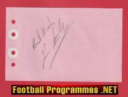 John S....? - Heart Of Midlothian Hearts Signed Autograph