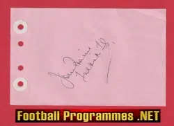 John P....? - Heart Of Midlothian Hearts Signed Autograph