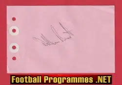 William Bennet – Heart Of Midlothian Hearts Signed Autograph