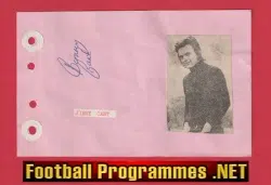 Jimmy Cant - Heart Of Midlothian Hearts Signed Autograph