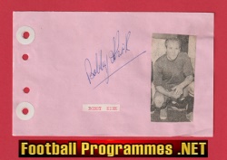 Bobby Kirk – Heart Of Midlothian Hearts Signed Autograph