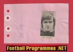 Jim Jefferies - Heart Of Midlothian Hearts Signed Autograph