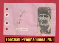 Kevin Hegarty - Heart Of Midlothian Hearts Signed Autograph