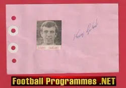 Kenny Garland - Heart Of Midlothian Hearts Signed Autograph