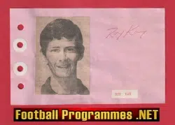 Roy Kay - Heart Of Midlothian Hearts Signed Autograph