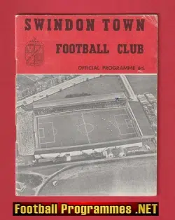 Head + Morse Testimonial Benefit Match Swindon Town 1963