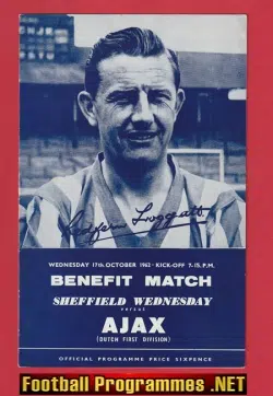 Redfern Froggatt Testimonial Benefit Match Sheffield Wednesday