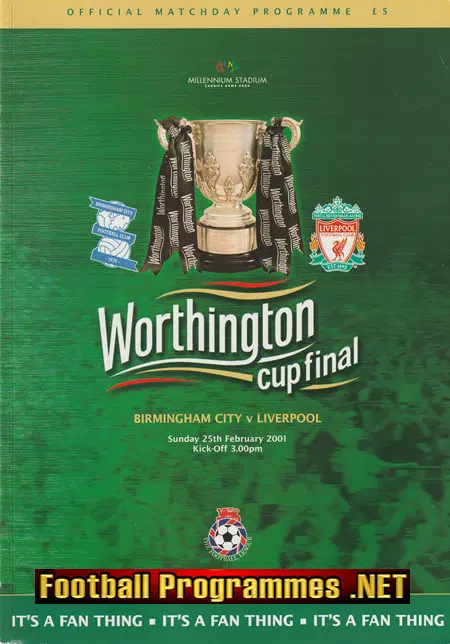 Birmingham City v Liverpool 2001 - League Cup Final