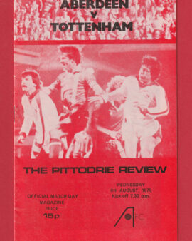 Aberdeen v Tottenham 1979 – Pre Season Friendly