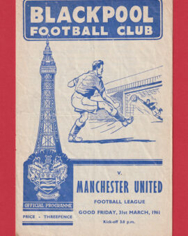 Blackpool v Manchester United 1961 – Man Utd