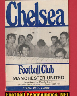 Chelsea v Manchester United 1970 – Man Utd