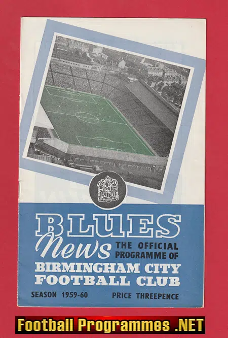Birmingham City v Valencia 1959 – Friendly Spain Football Team