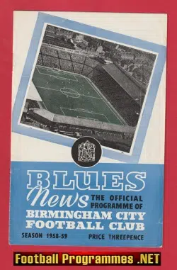 Birmingham City v Bela Vista 1958 – Friendly – Brazil Football