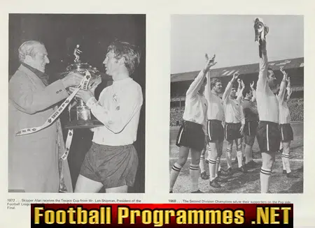 Alan Durban Testimonial Benefit Game Derby County 1973 Brochure