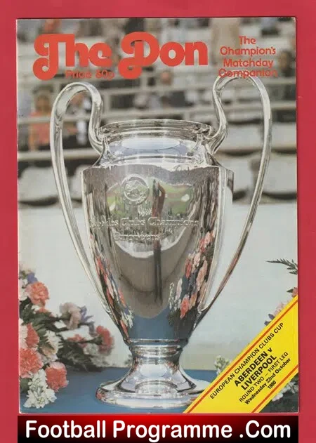 Aberdeen v Liverpool 1980 – Scotland