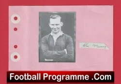 Al Murry – Heart Of Midlothian Hearts Signed Autograph