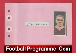 Alex Massie – Heart Of Midlothian Hearts Signed Autograph