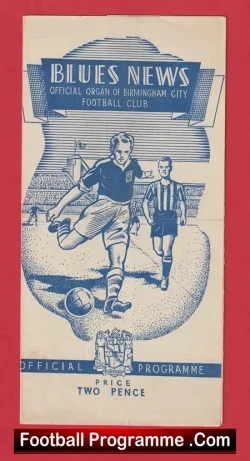 Birmingham City v Derby County 1948 – 1940s