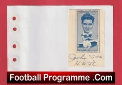 Gordon Smith – Heart Of Midlothian Hearts Signed Autograph