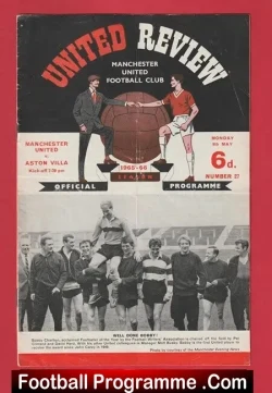 Manchester United v Aston Villa 1966 – Man Utd