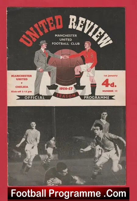 Manchester United v Chelsea 1957 – Man Utd