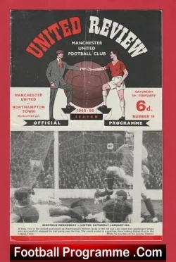 Manchester United v Northampton Town 1966 – Man Utd