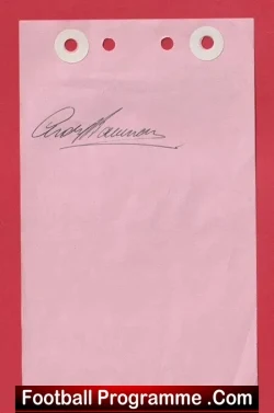 Misc 14 ? - Heart Of Midlothian Hearts Signed Autograph - football programme
