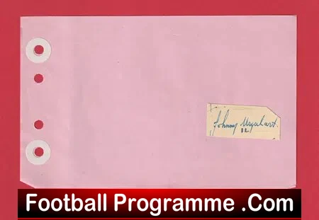 Misc 3 ? – Heart Of Midlothian Hearts Signed Autograph