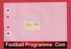 Misc 8 ? - Heart Of Midlothian Hearts Signed Autograph - football programme