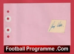 Misc 9 ? - Heart Of Midlothian Hearts Signed Autograph - football programme