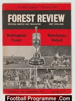 Nottingham Forest v Manchester United 1970 – Man Utd