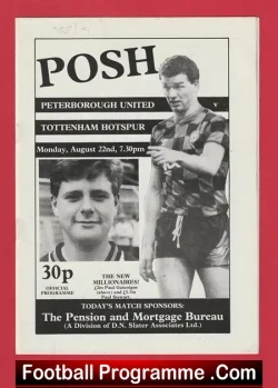 Peterborough United v Tottenham 1988 – George Best + Gazza