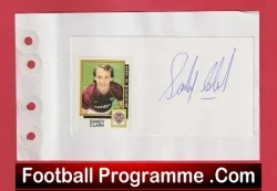 Sandy Clark – Heart Of Midlothian Hearts Signed Autograph