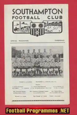 Southampton v Italian Olympic X1 1967 – Friendly Match