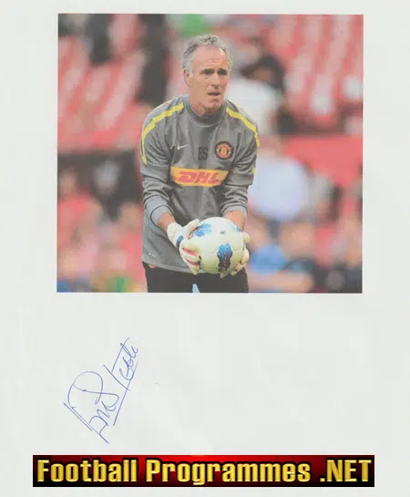 Manchester United Eric Steele Signed Autograph 2000s